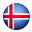 Flag Of Iceland Icon 32x32 png